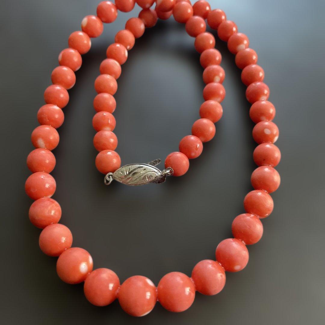 本珊瑚ネックレス サンゴ