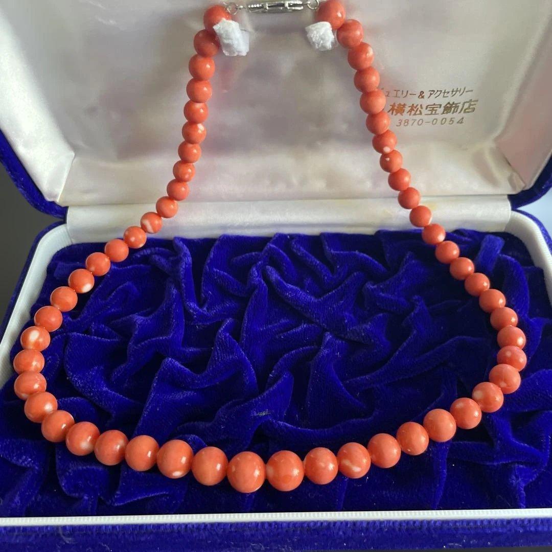 本珊瑚ネックレス サンゴ