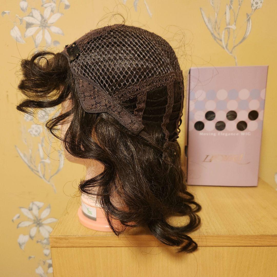 わんにゃん　レオンカ　ウィッグ　ミディアム　ロング　カール　エレガント