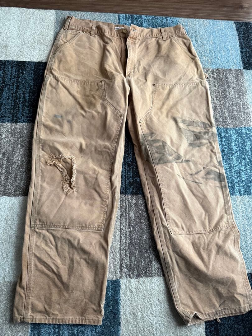 4*U様 Carhartt ダブルニー　USA製　90s