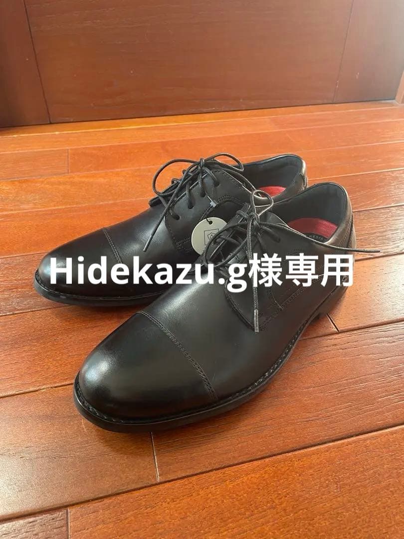 新品　ROCKPORT 防水 黒 ビジネスシューズ