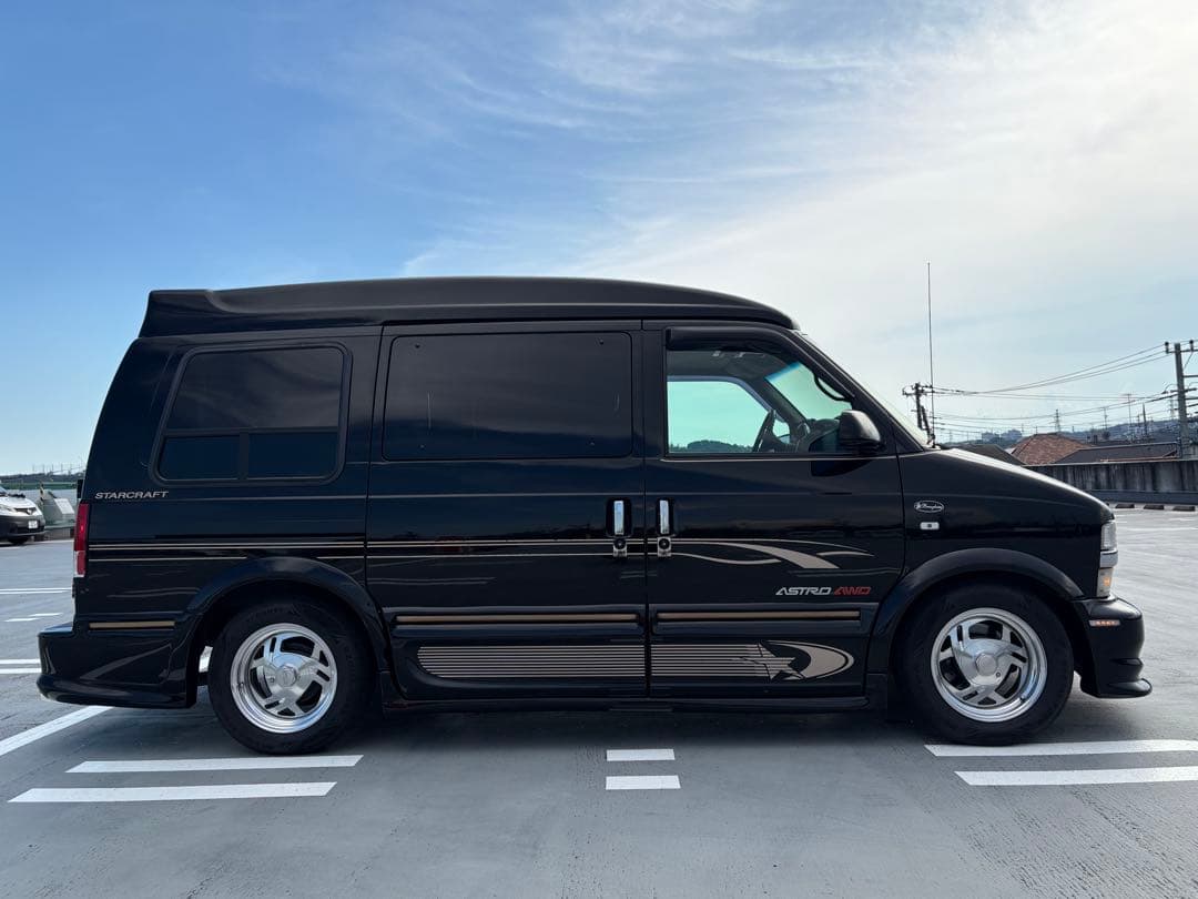 シボレーアストロ　スタークラフト　ミッドナイト　1ナンバー車検付き　三井物産