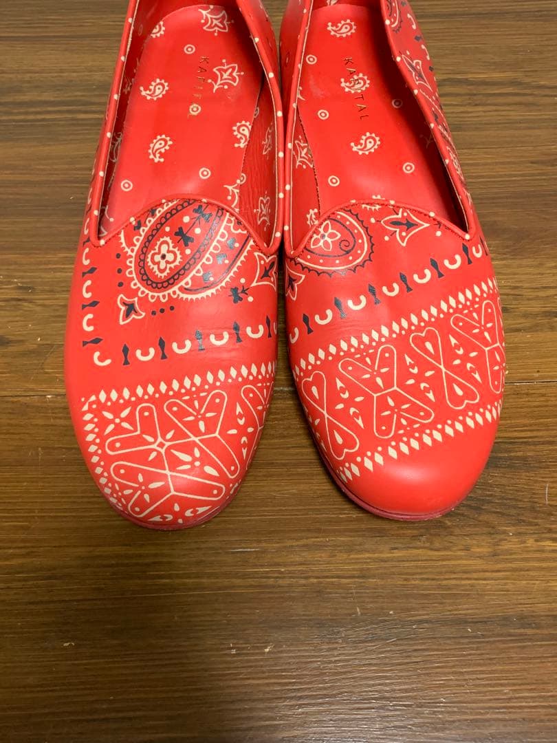 [WAPI SABI for KAPITAL] ペイズリー スリッポン 4