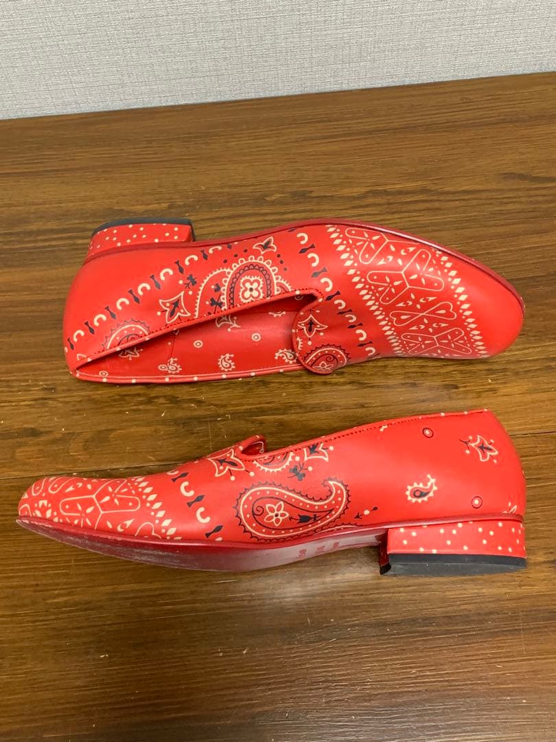 [WAPI SABI for KAPITAL] ペイズリー スリッポン 4