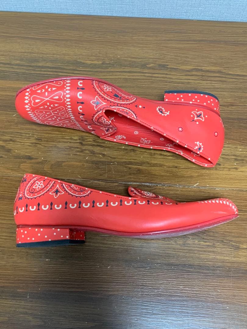 [WAPI SABI for KAPITAL] ペイズリー スリッポン 4