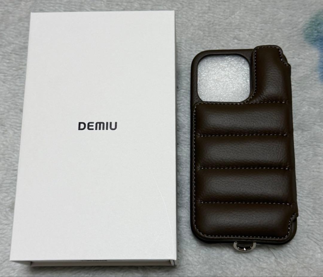 【新品未使用】DEMIU BALLON iPhone15pro エトープ