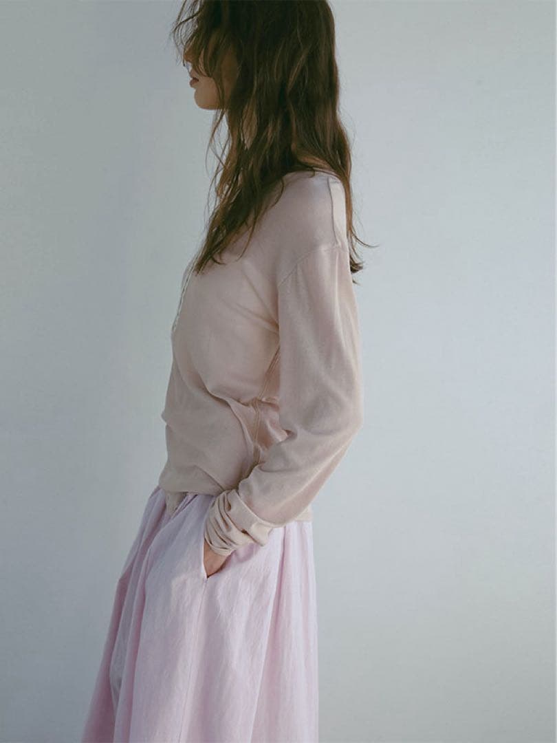 [新品タグ付き]ETRE TOKYO ★ フロントホックソフトプルオーバー