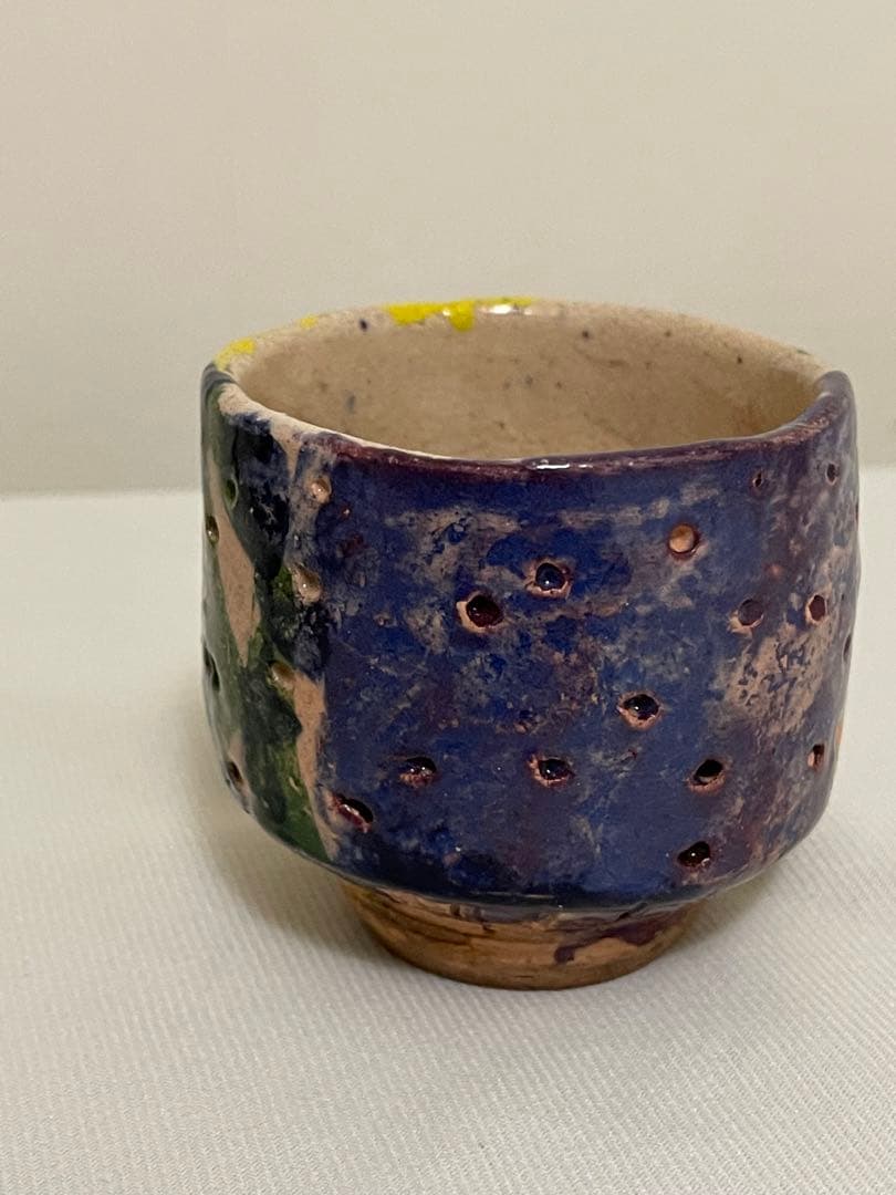 出口王仁三郎　ぐい呑み　茶碗　耀盌　ようわん 口径7cm 高さ6.6cm