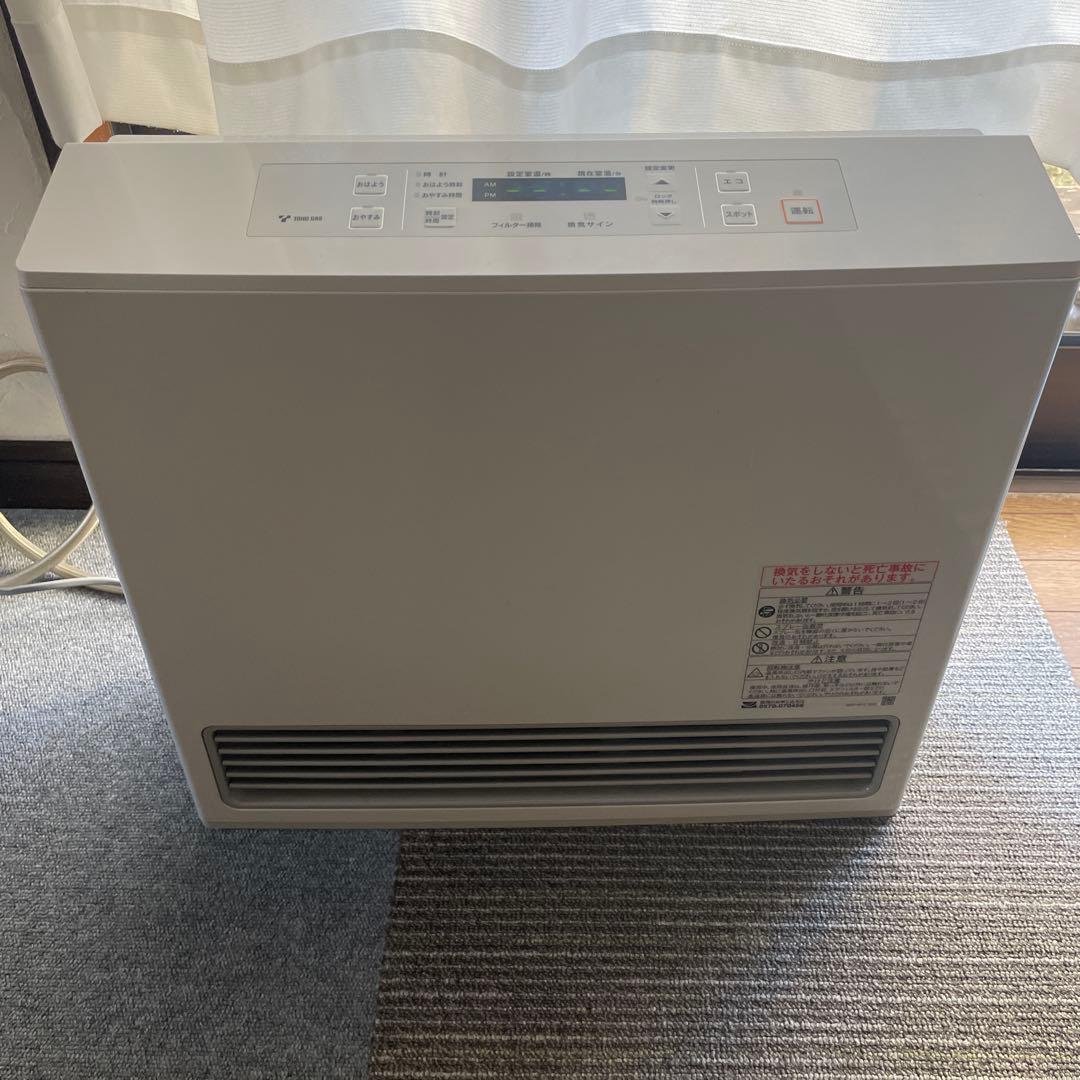 リンナイ　TOHO GAS ガスファンヒーター 15〜21畳　タイマー機能