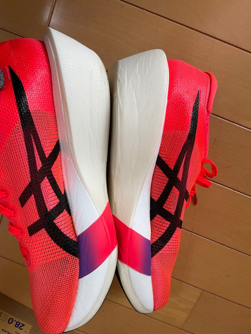 【美品】asics メタスピードエッジtokyo 28.0cm