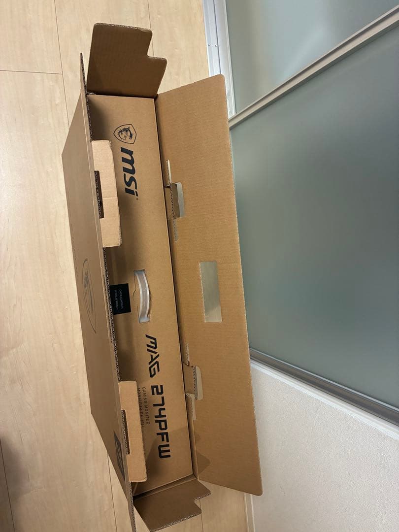 【値下・未使用】MSIゲーミングモニターMAG274PFW 27インチ ホワイト