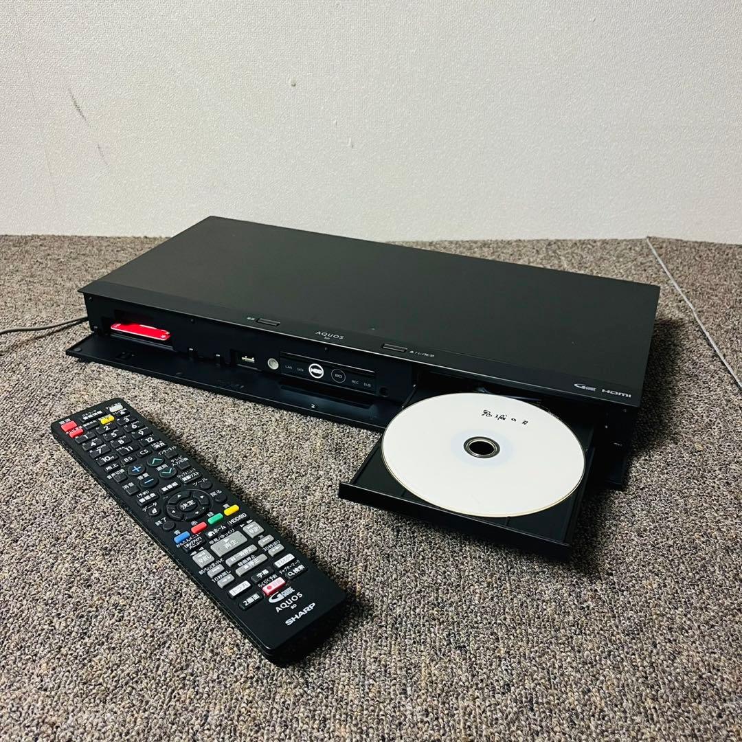 A86 美品✨SHARP AQUOS ブルーレイレコーダ500GB 新生活応援！