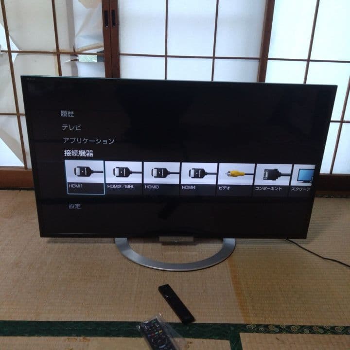 美品 sony kdl-42w802a 42型液晶テレビ リモコン