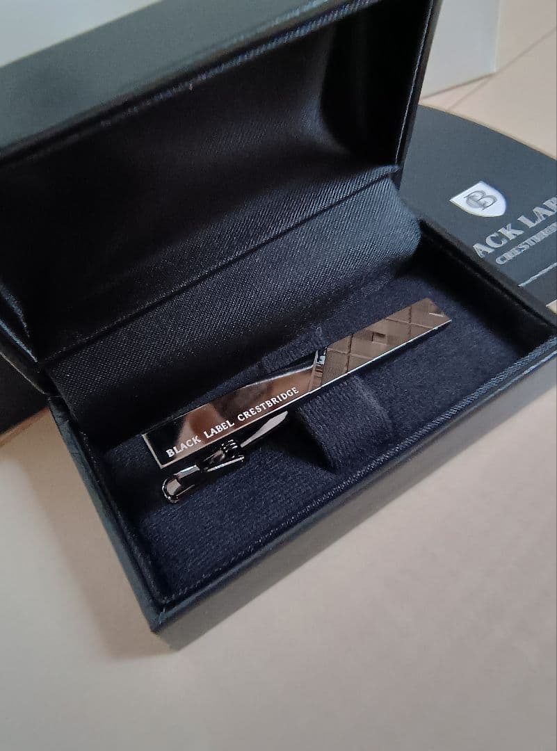 【新品タグ付き】ブラックレーベル クレストブリッジ　ネクタイピン　タイバー