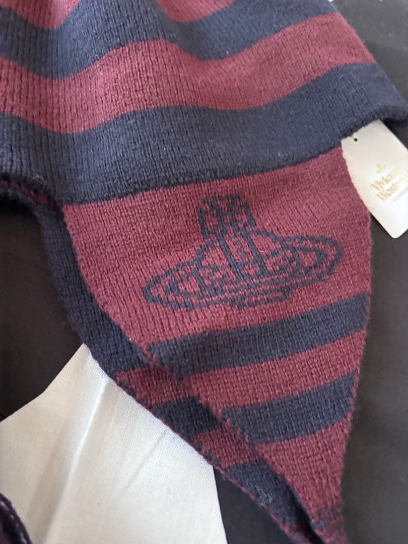 Vivienne Westwood ニット帽 ストライプ