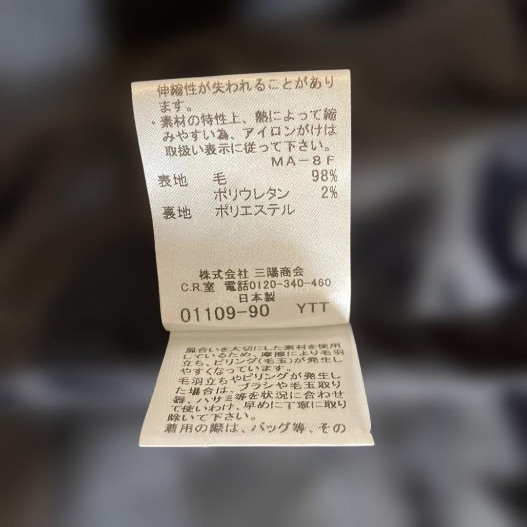 BURBERRY 中受　女児　ネイビー スーツ・ブレザー ・ブラウスセット