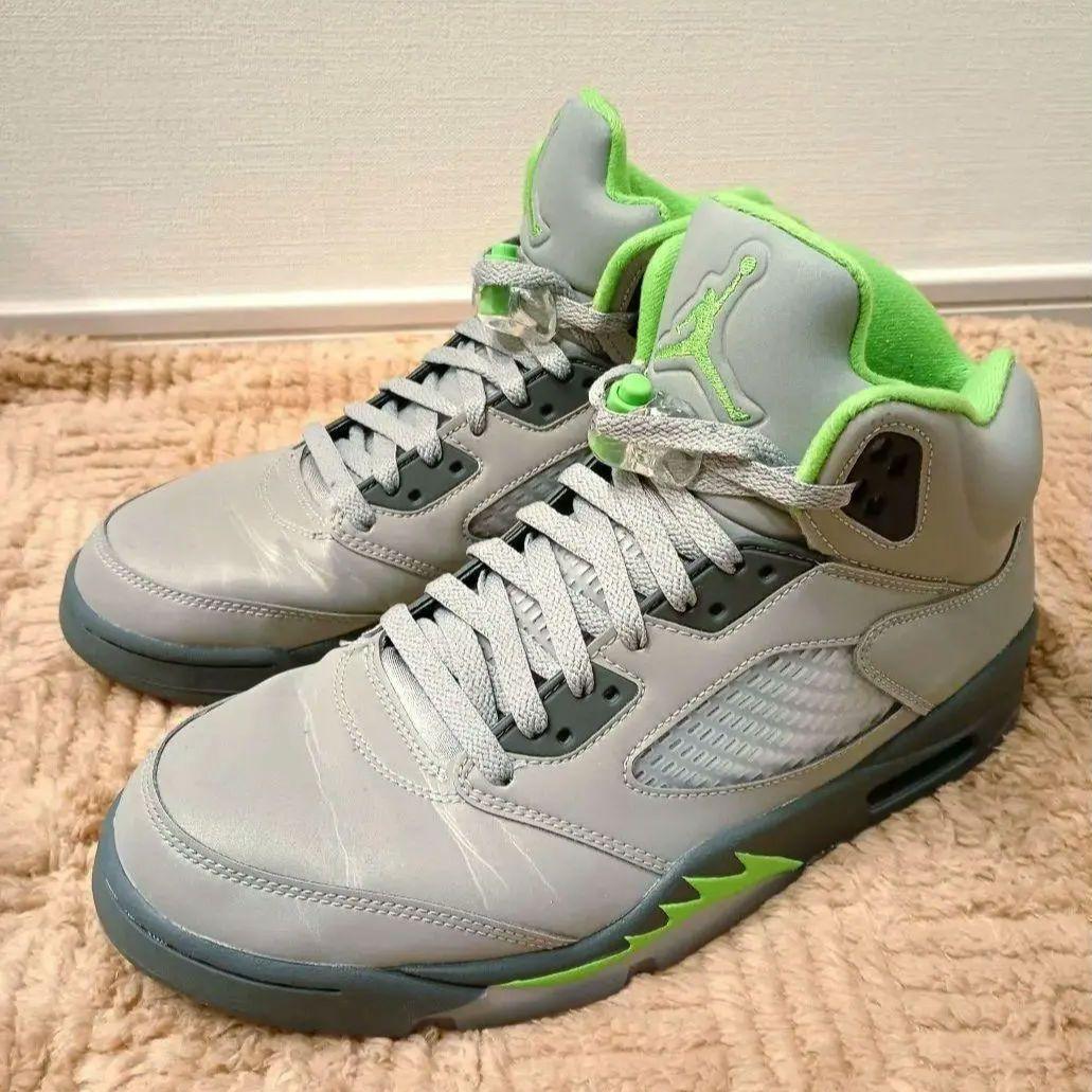 Air Jordan 5 Retro GREEN BEAN 美品 29cm