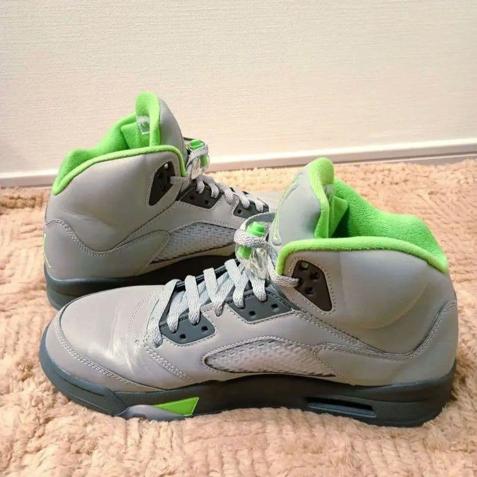 Air Jordan 5 Retro GREEN BEAN 美品 29cm