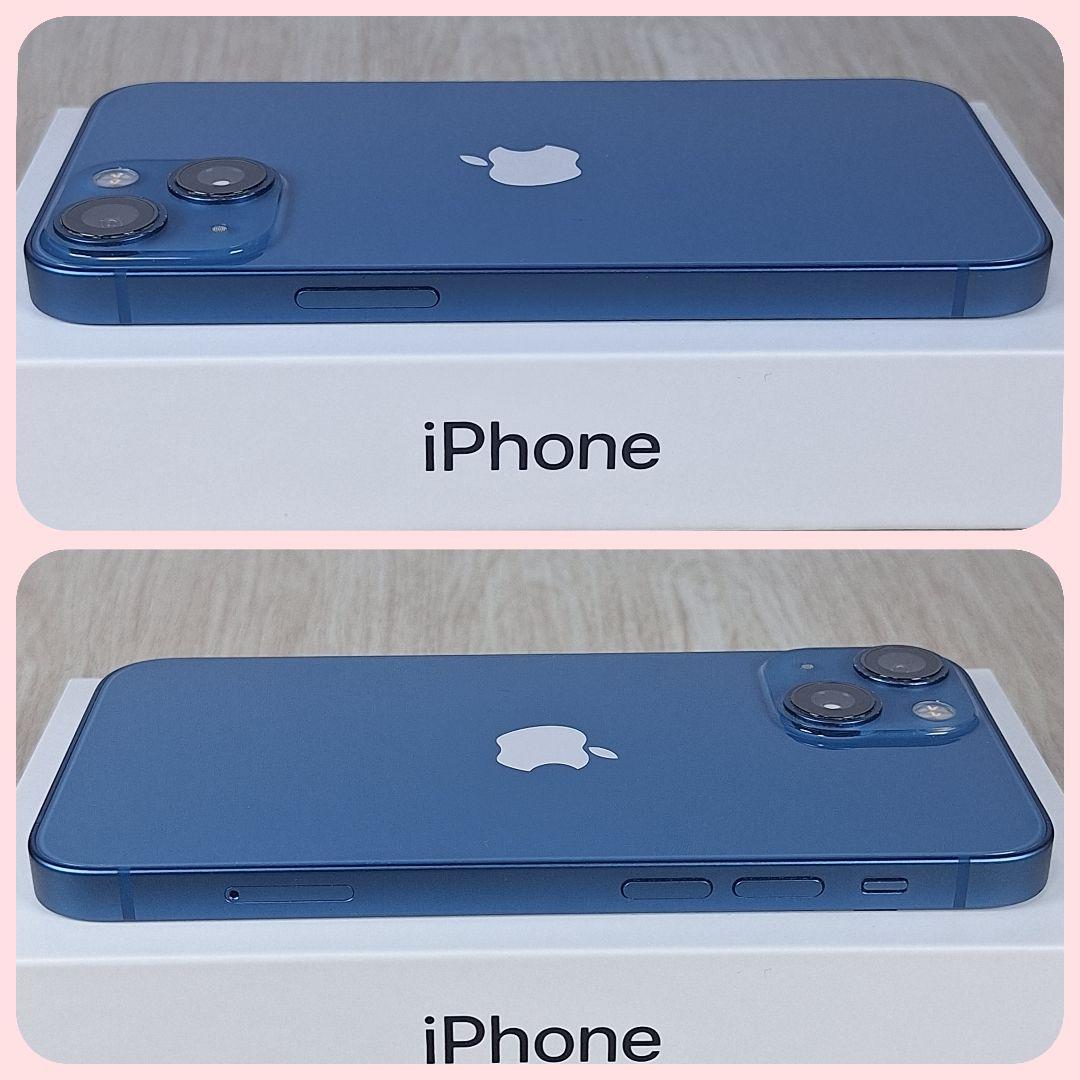 iPhone 13 mini 256GB ブルー SIMフリー バッテリー新品