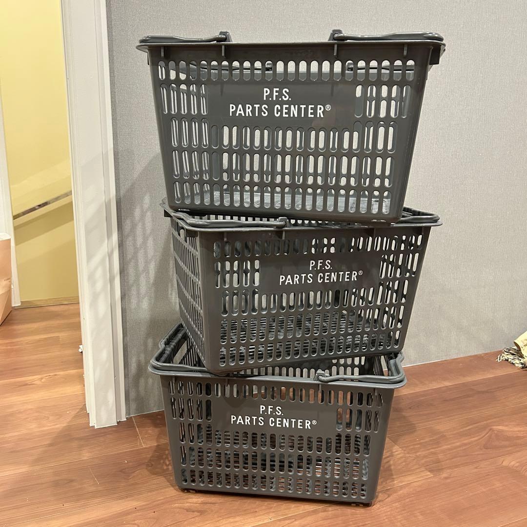 レア美品　PFS パシフィックファニチャー　カゴ　収納