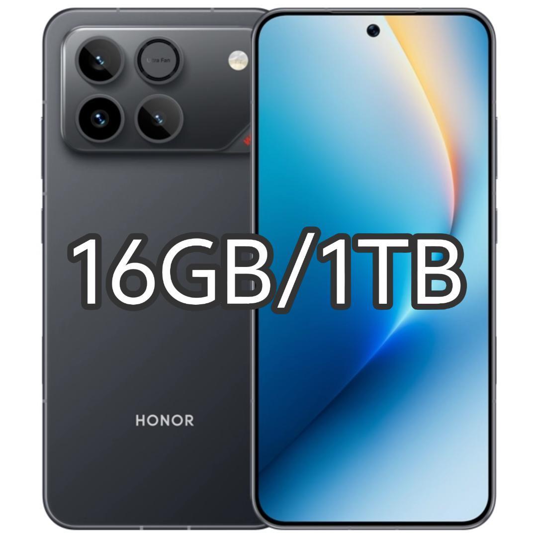 【レイ】HONOR WIN 16GB/1TB ブラック 中国版