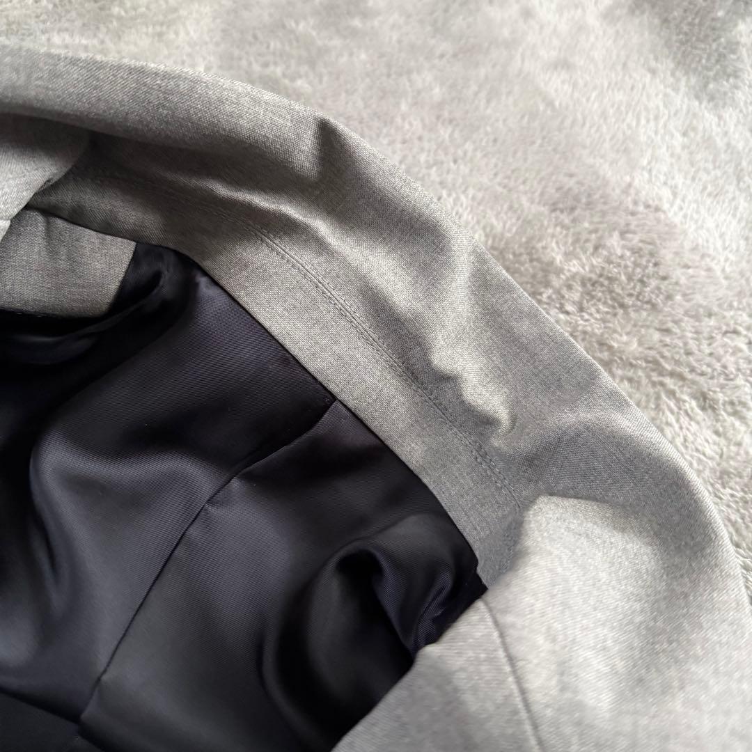 ジョンローレンスサリバン スーツセットアップ ウール100% グレー 34 36