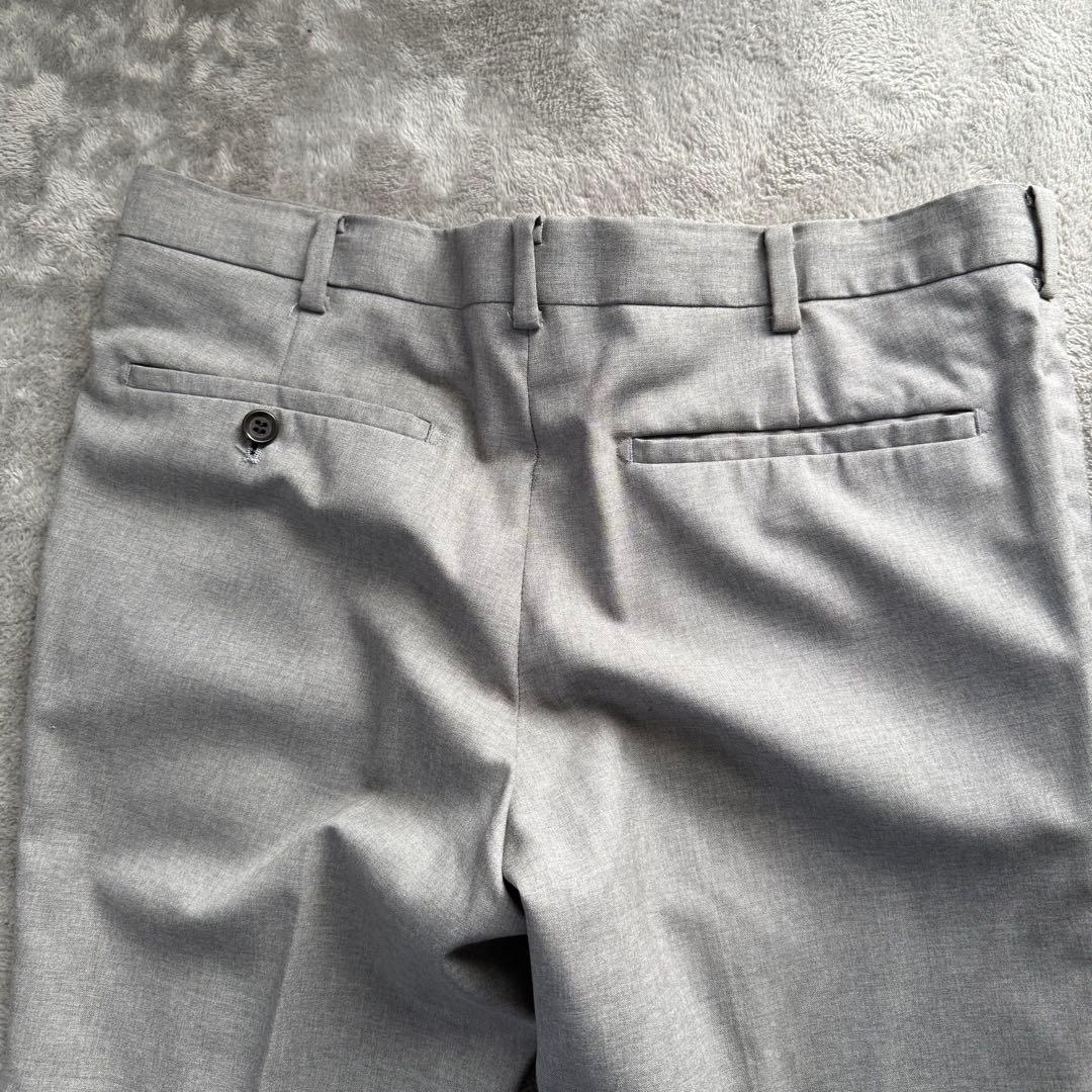 ジョンローレンスサリバン スーツセットアップ ウール100% グレー 34 36