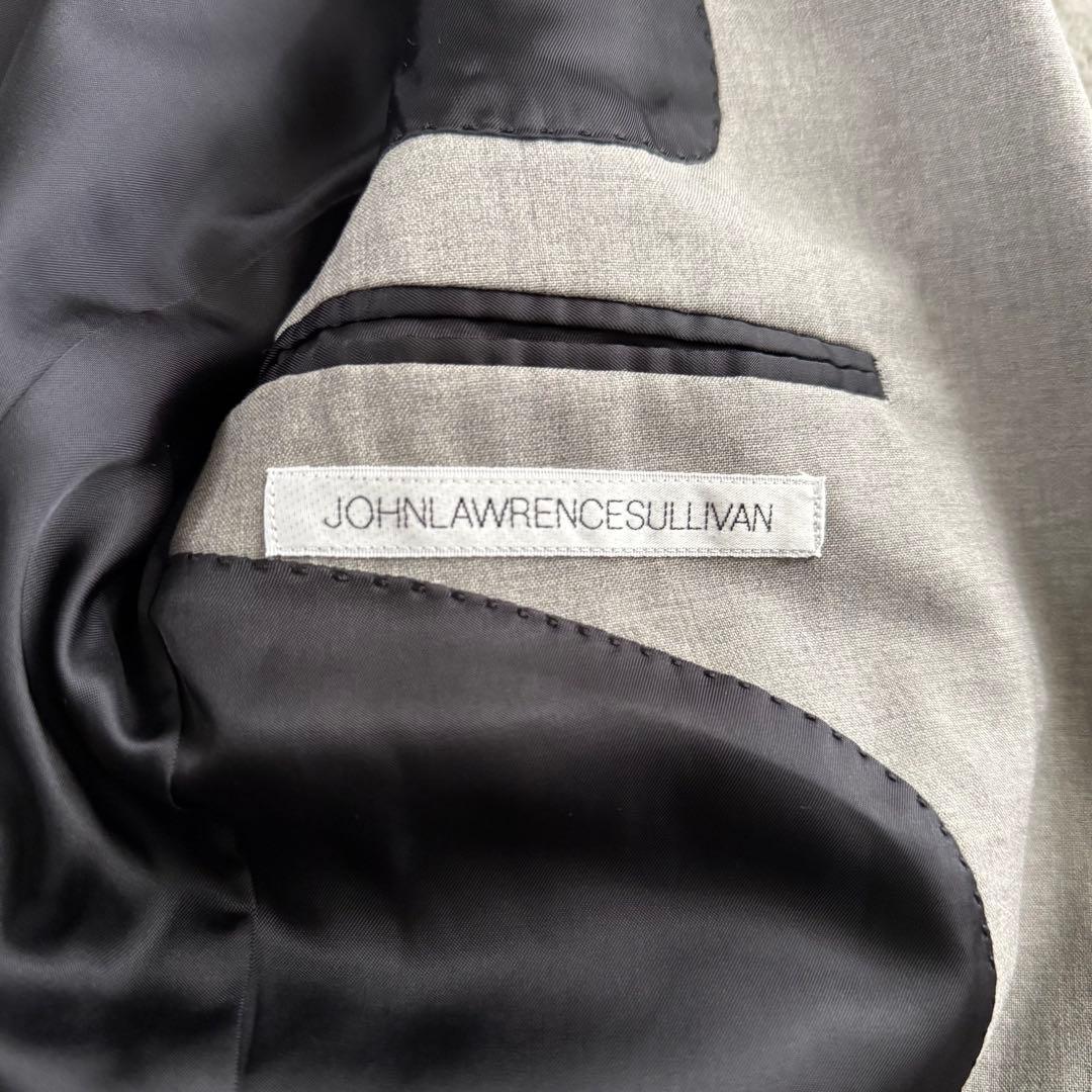 ジョンローレンスサリバン スーツセットアップ ウール100% グレー 34 36