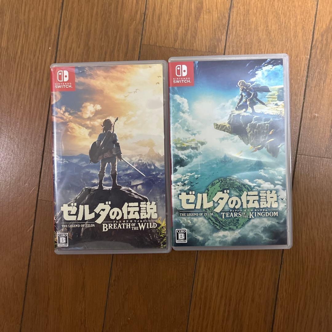 そらゼルダの伝説 ブレスオブザワイルド ティアーズオブキングダム2本セット