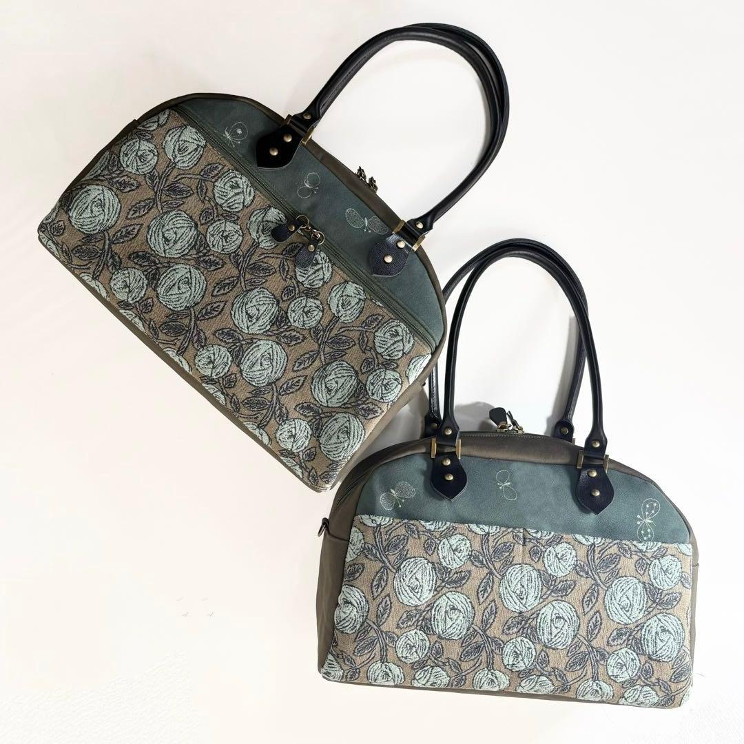 あさみ　ボストンL 2点　rosy mint