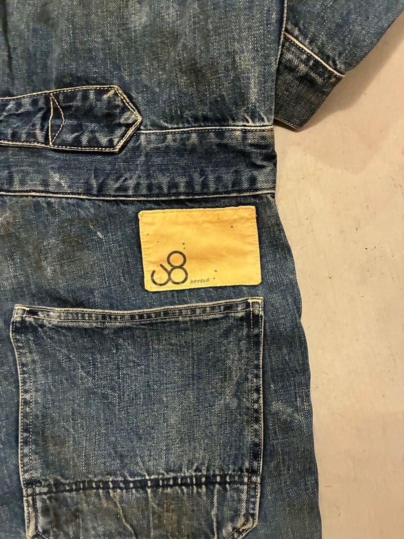Johnbull デニム　ツナギ