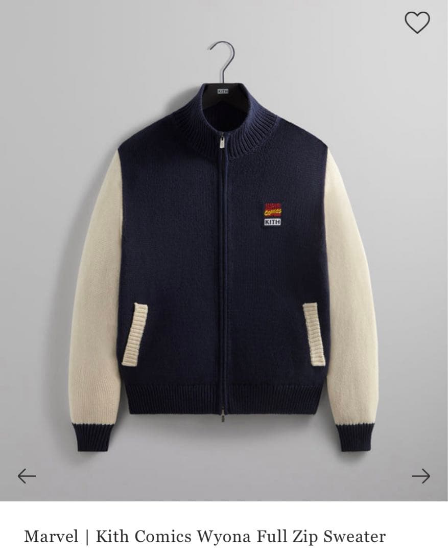 トップス kith marvel Comics Wyona FullZip Sweater