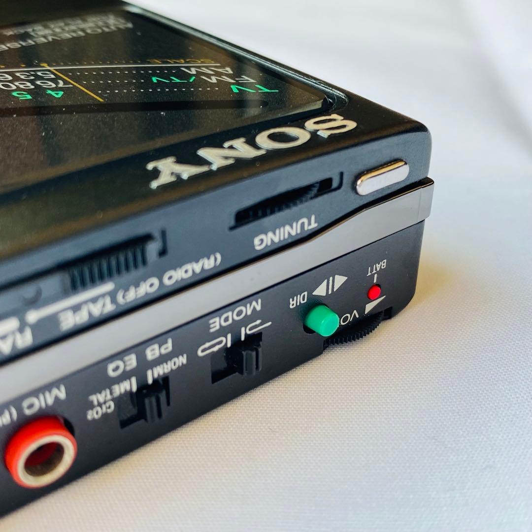 整備品 SONY WALKMAN FM/AM カセットプレーヤー WM-F404