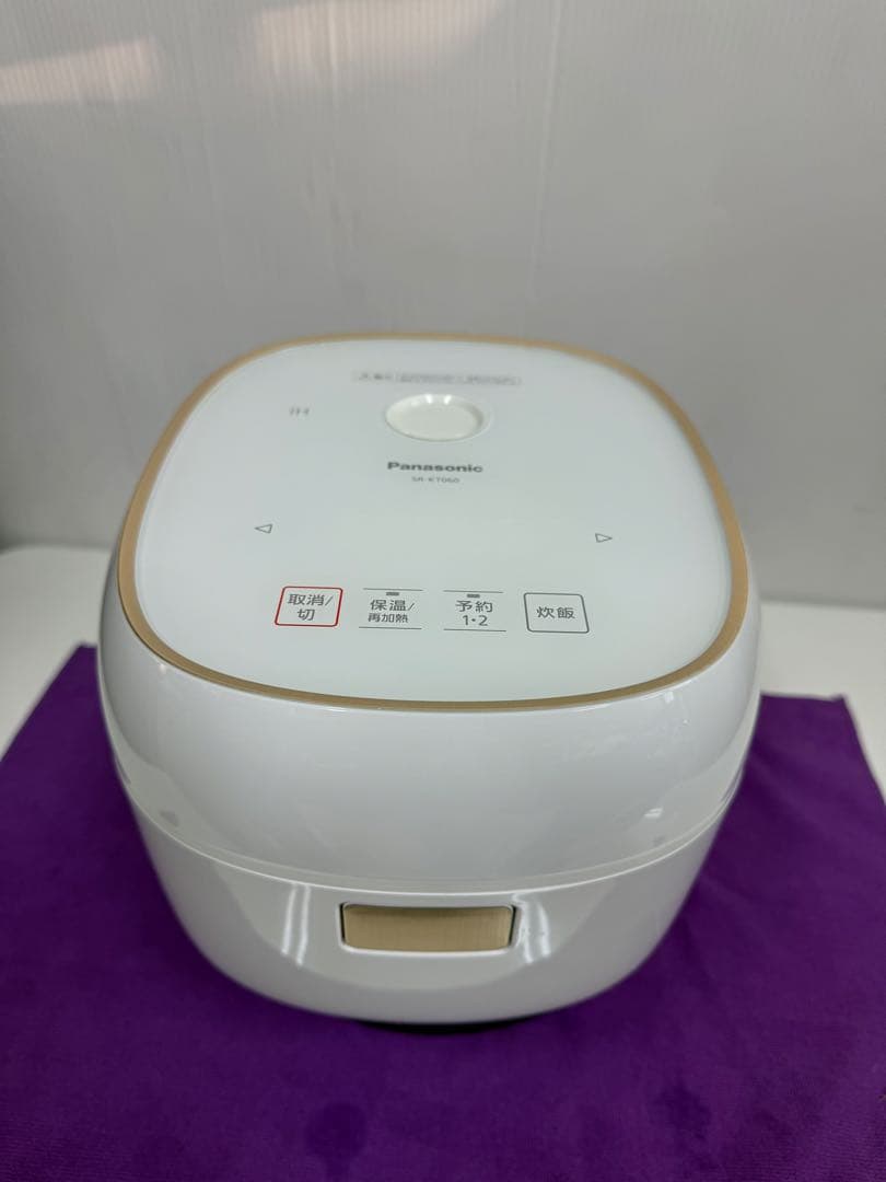 【動作確認済Panasonic IHジャー炊飯器 SR-KT060 2025年製