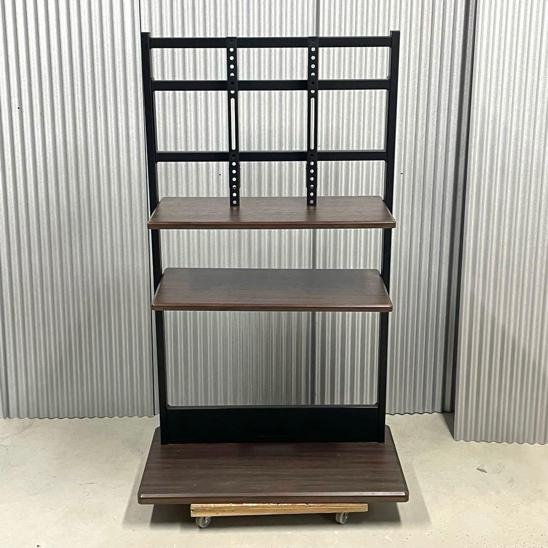 【ハヤミ工業】 TIMEZ KF-770 壁寄せテレビスタンド 付属品多数