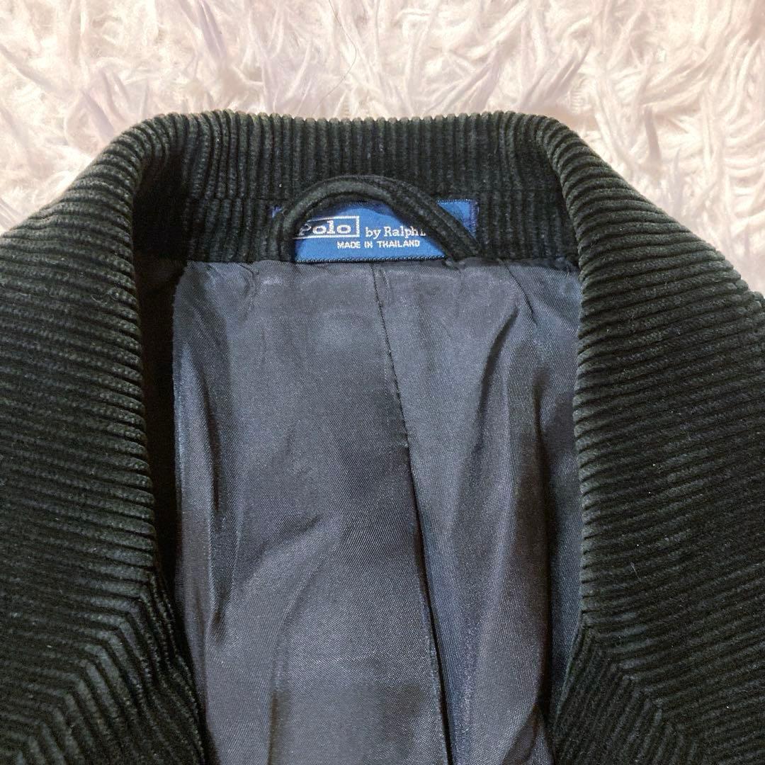 【ヴィンテージ】ポロバイラルフローレン　 コーデュロイ テーラードジャケット　L