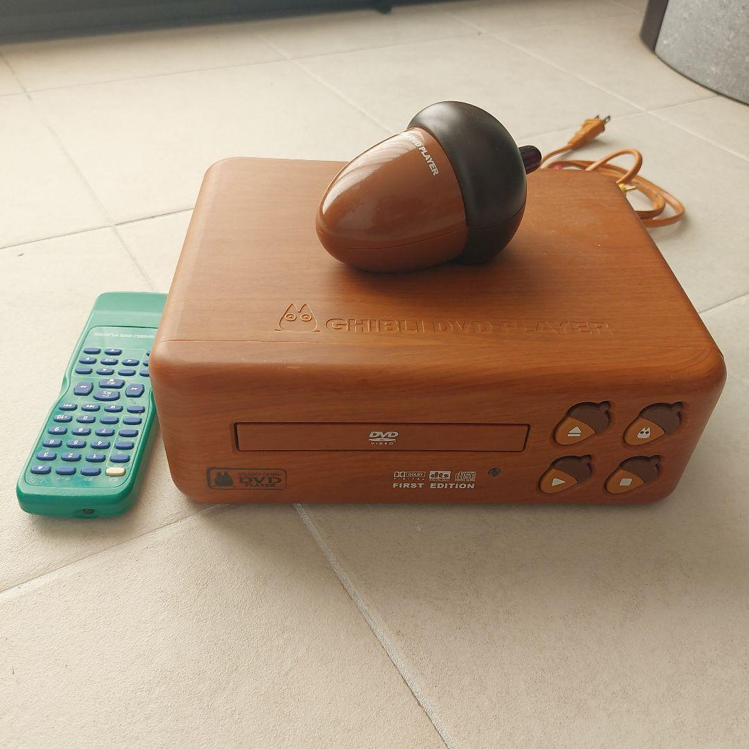 【非売品 希少】 となりのトトロ どんぐり DVDプレーヤー 木目調 リモコン付