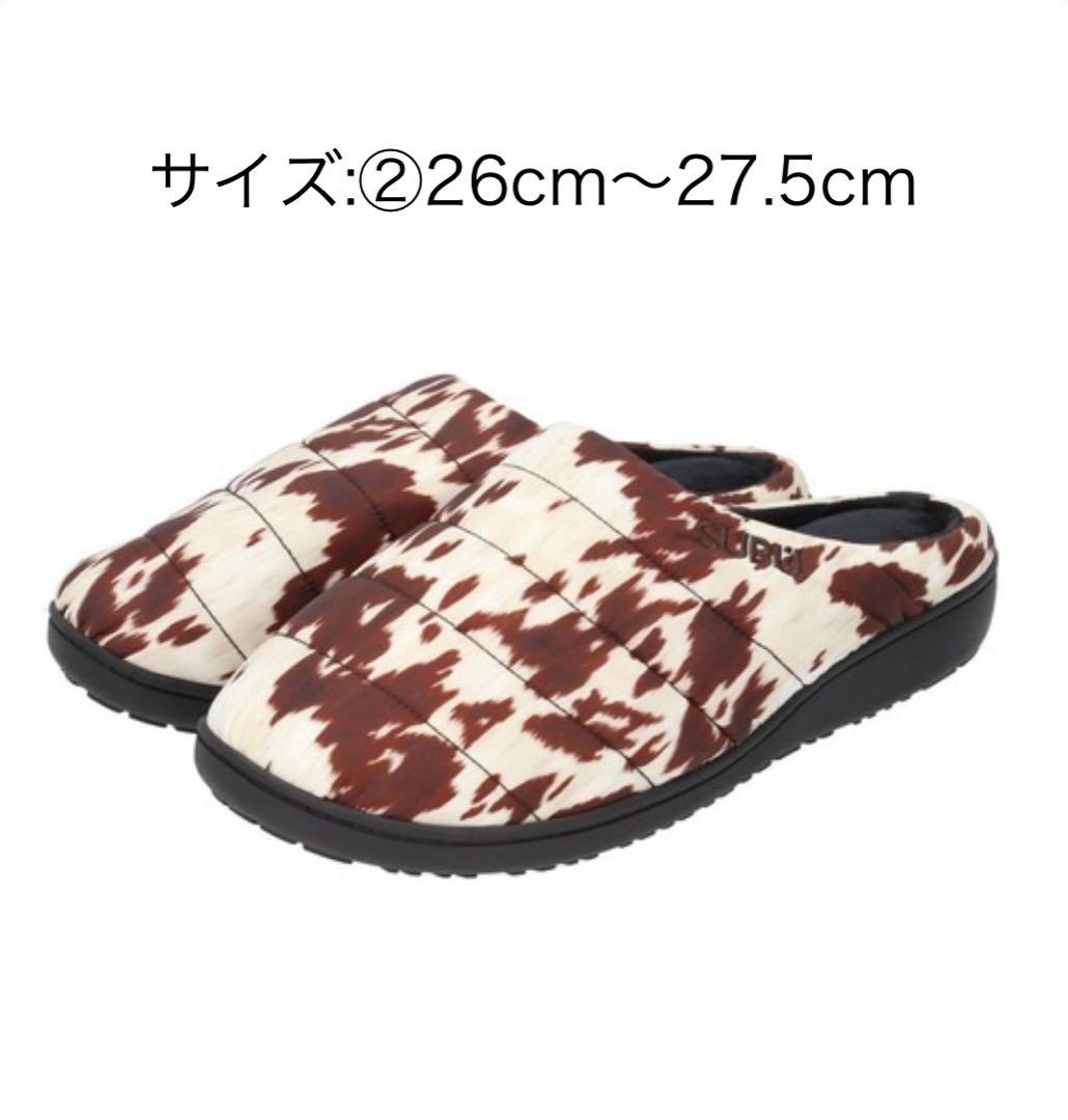 新品未使用 SUBU スブ カウブラウン COW BROWN サイズ② ざ