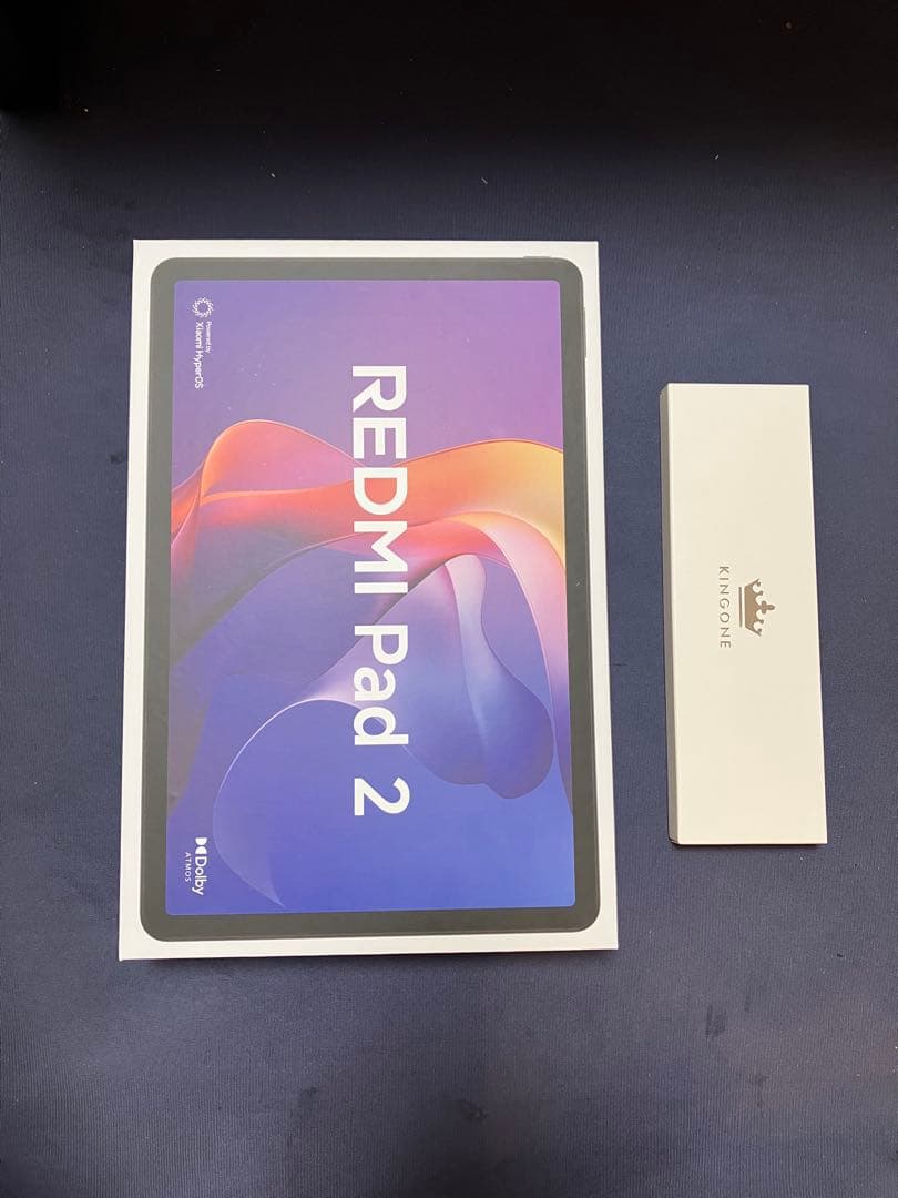 Xiaomi REDMI Pad 2 タッチペン　ガラスシート装着　ケース付き