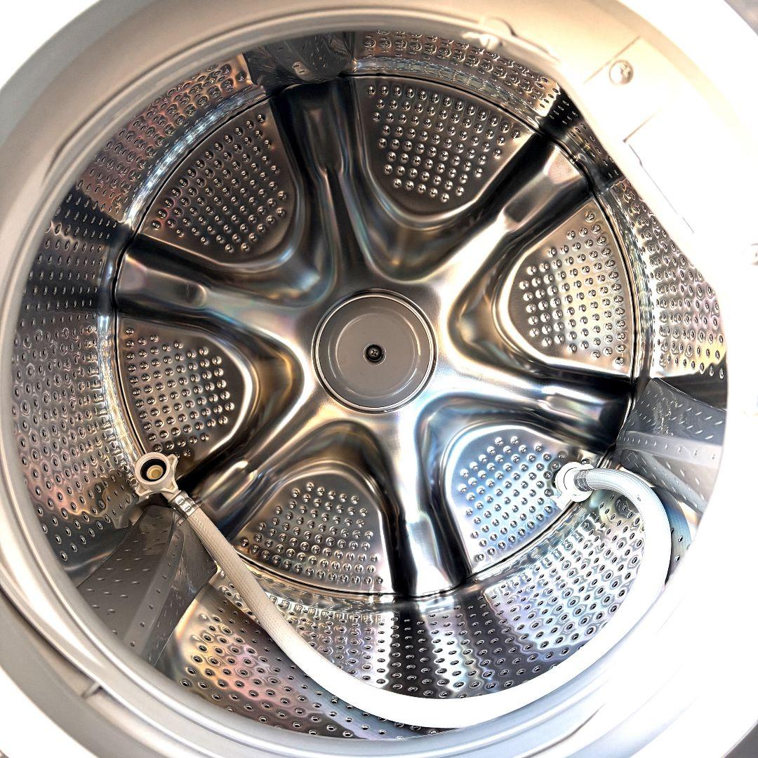 配送設置無料！純正HITACHIドラム式スタイリッシュ洗濯機！完動超美品！