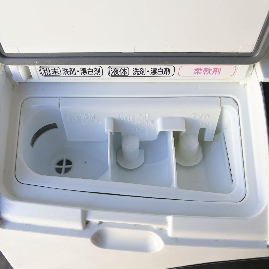 配送設置無料！純正HITACHIドラム式スタイリッシュ洗濯機！完動超美品！