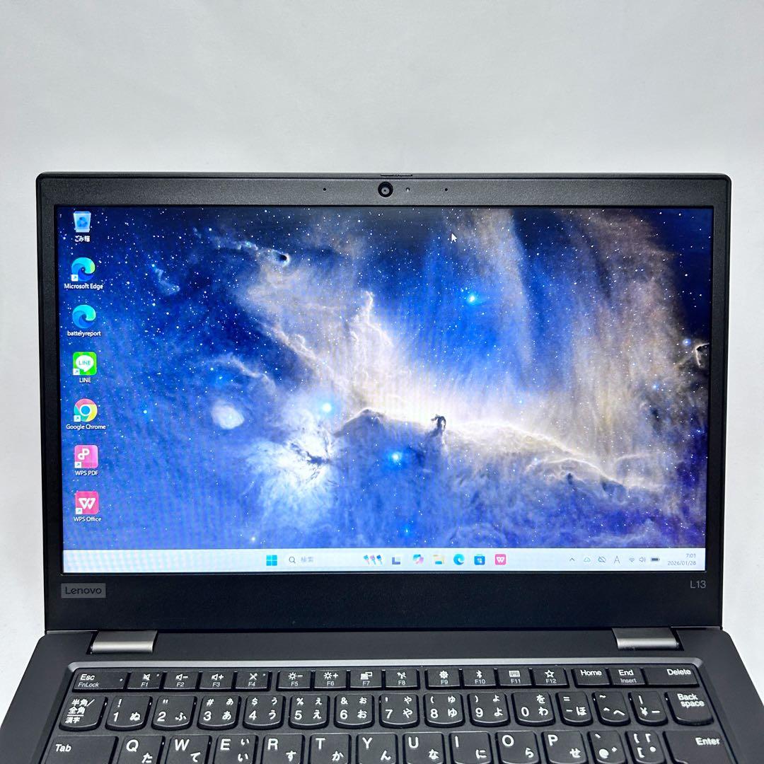 【バッテリー超良好】レノボ ThinkPad L13｜第10世代i5｜SSD搭載
