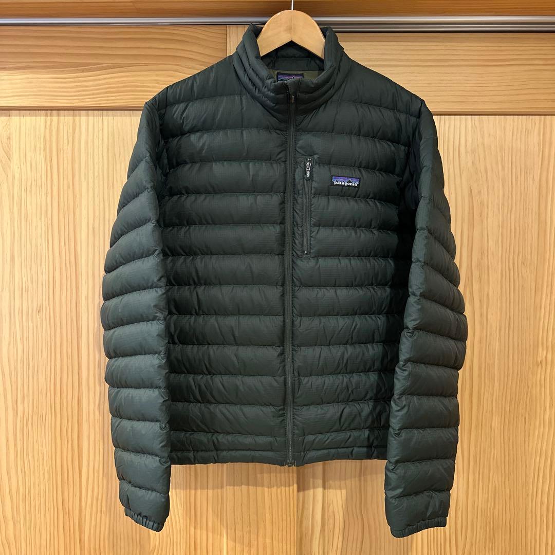 パタゴニア patagonia ダウン ダウンジャケット サイズS グリーン 緑