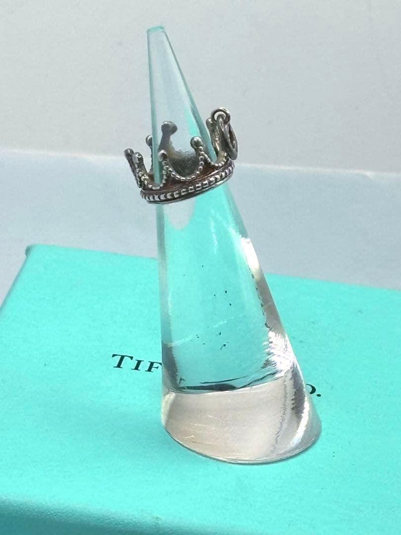 OLD Tiffany クラウン型ネックレス　希少　silver 925 王冠
