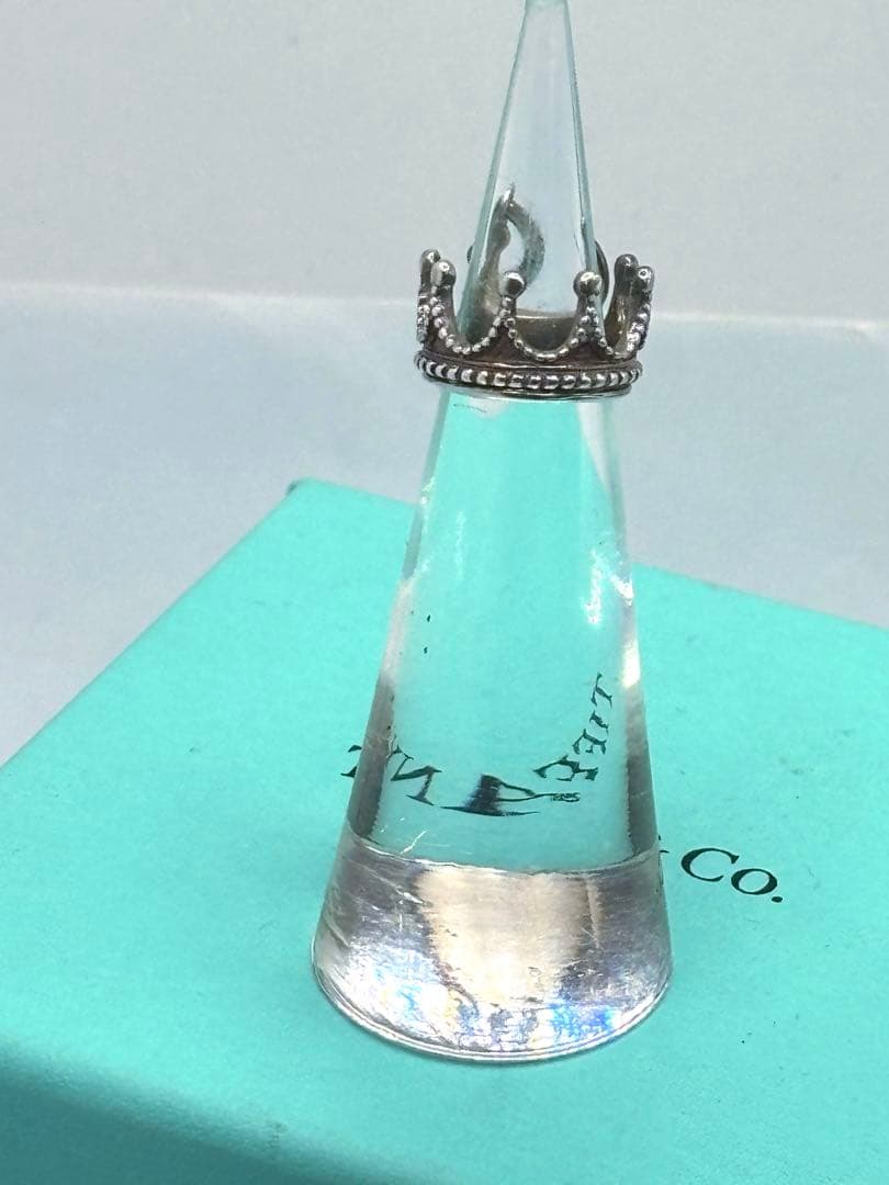OLD Tiffany クラウン型ネックレス　希少　silver 925 王冠