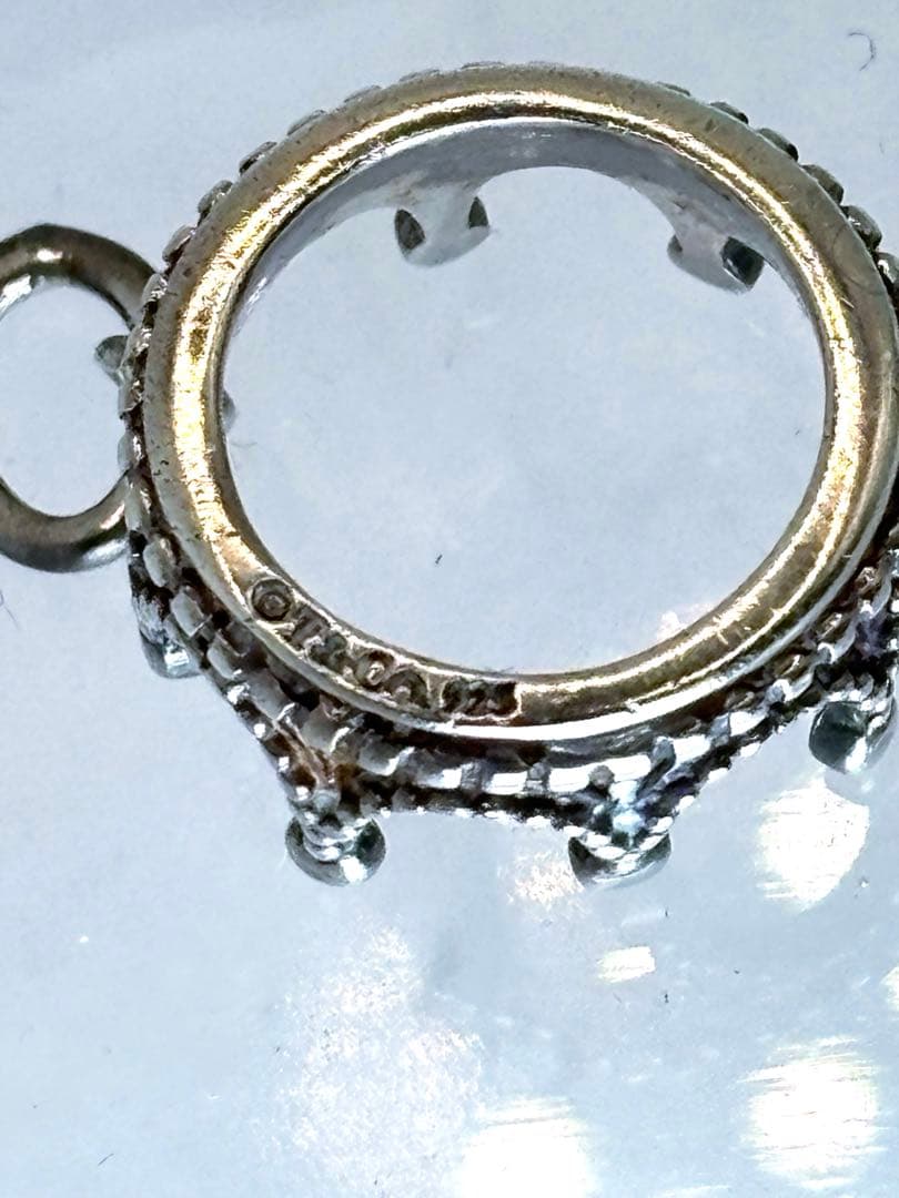 OLD Tiffany クラウン型ネックレス　希少　silver 925 王冠