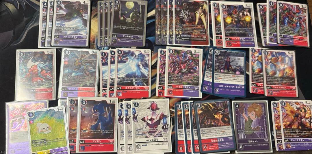 赤紫インペリアルドラモン　デッキ　その他