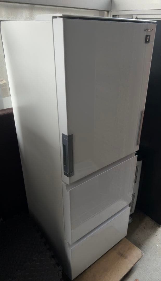 SHARP シャープ 冷凍冷蔵庫 350L SJ-GW35F-W 2020年製