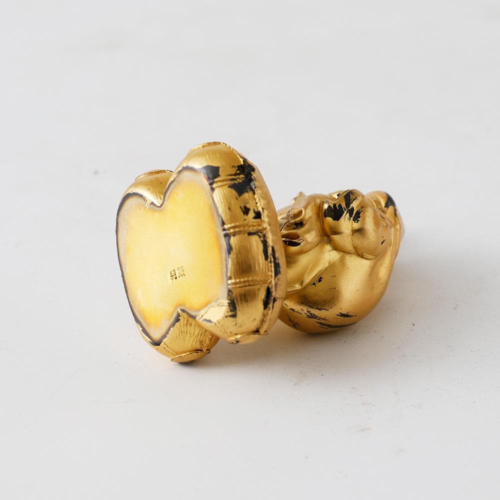 T 純銀製　銀製　大黒様　　置物　刻印有　純銀約73g