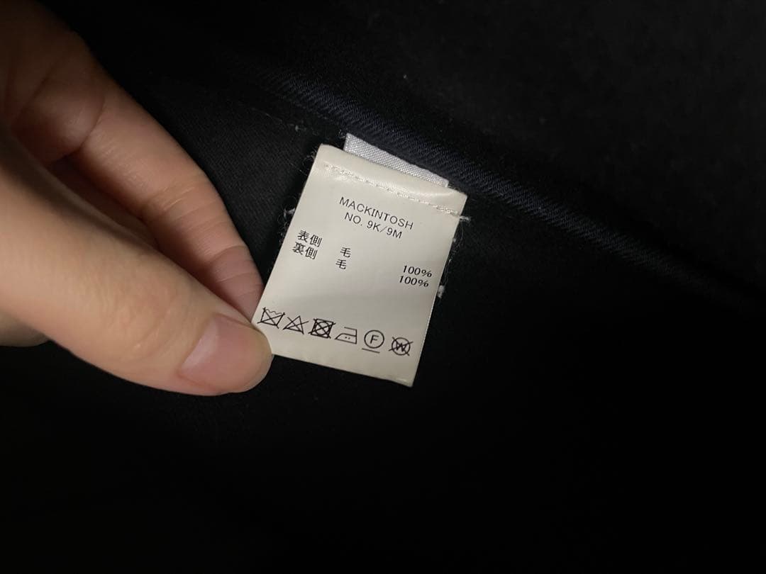 mackintosh ウールダブルコート